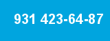931 423-64-87 931 423-64-87